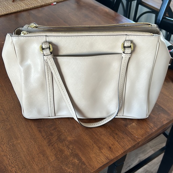 Coach Peyton Tan Leather Purse F25669 - Picture 3 of 13